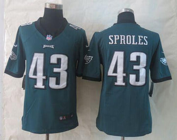 Darren Sproles Philadelphia Eagles green Game jersey