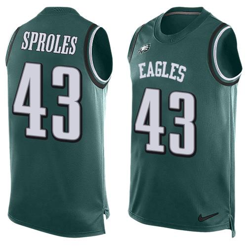 Darren Sproles Philadelphia Eagles green jersey