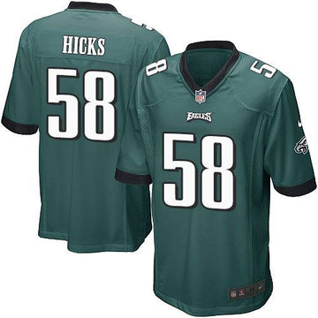Jordan Hicks Philadelphia Eagles green Elite jersey