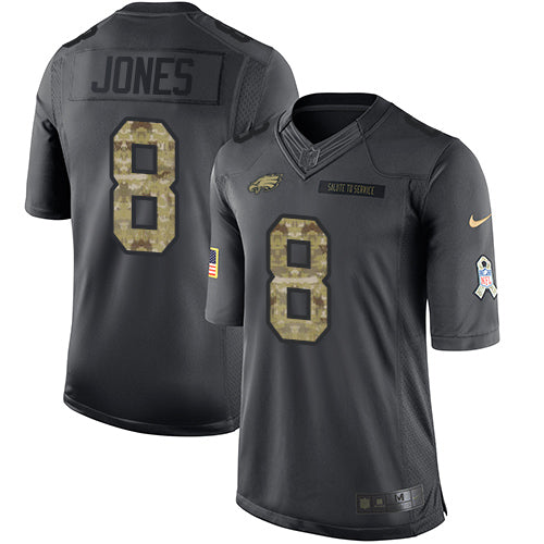 Donnie Jones Philadelphia Eagles black Salute To Service jersey
