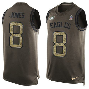 Donnie Jones Philadelphia Eagles green Salute To Service jersey