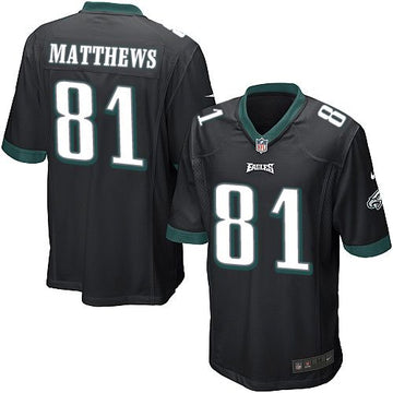 Jordan Matthews Philadelphia Eagles black Elite jersey