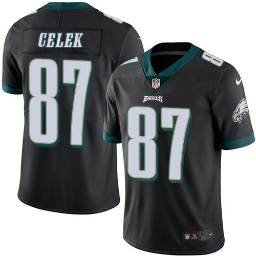Brent Celek Philadelphia Eagles black jersey
