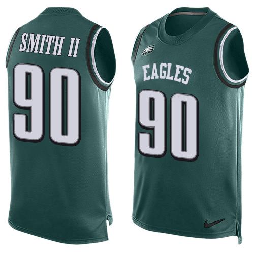 Marcus Smith II Philadelphia Eagles green jersey
