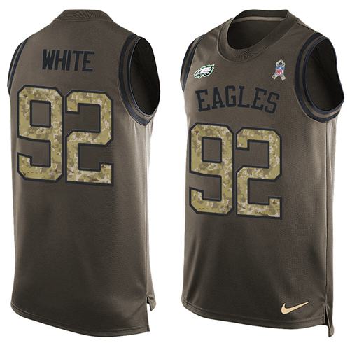 Reggie White Philadelphia Eagles green Salute To Service jersey