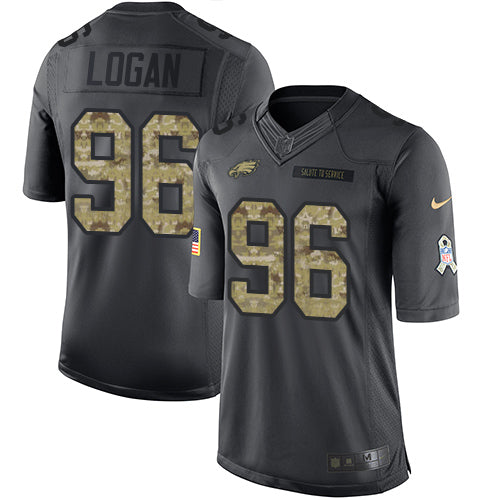 Bennie Logan Philadelphia Eagles black Salute To Service jersey