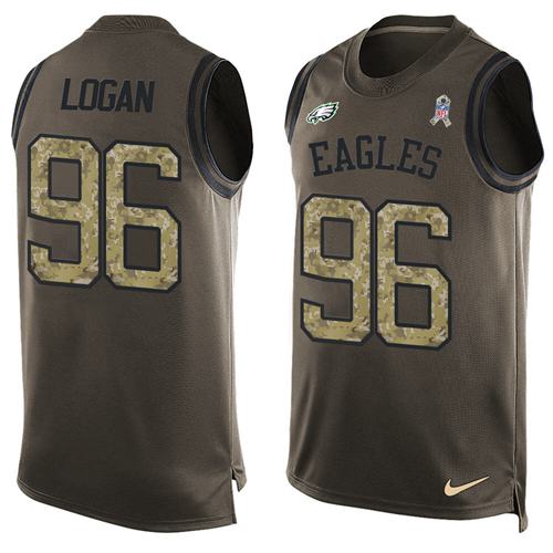 Bennie Logan Philadelphia Eagles green Salute To Service jersey