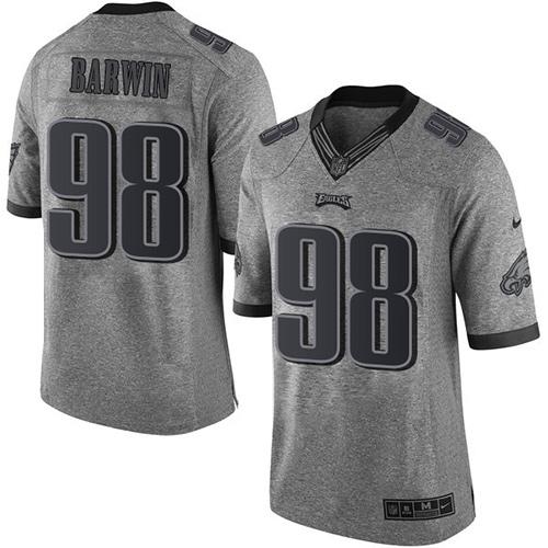 Connor Barwin Philadelphia Eagles gray jersey