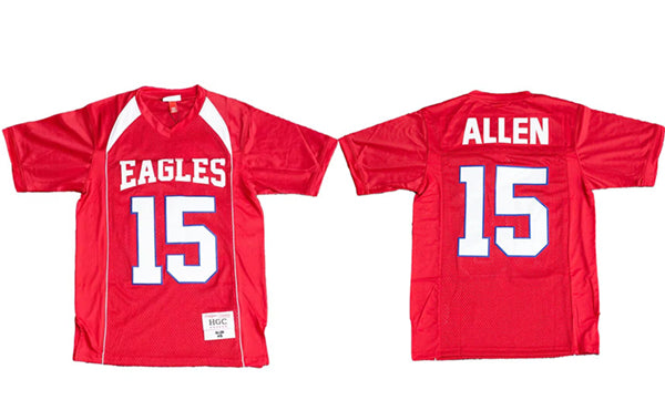 Josh Allen Philadelphia Eagles red jersey