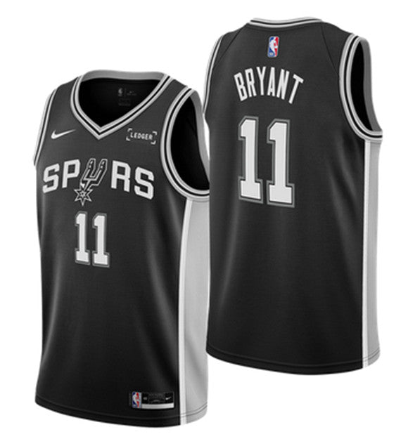 Carter Bryant San Antonio Spurs black jersey