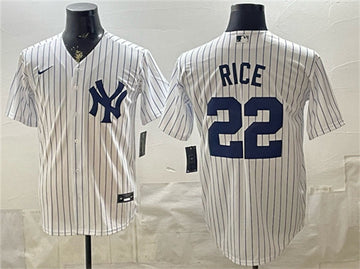 Ben Rice New York Yankees white Home jersey