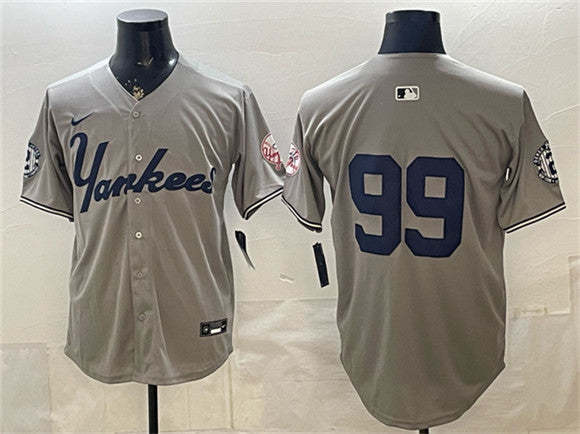 Aaron Judge New York Yankees gray Limited jersey