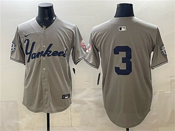Babe Ruth New York Yankees gray Limited jersey