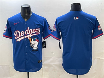Custom Los Angeles Dodgers royal jersey