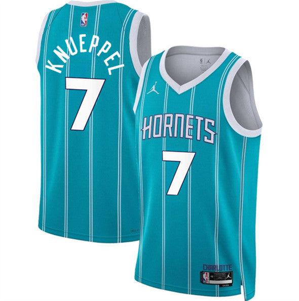 Kon Knueppel Charlotte Hornets teal jersey