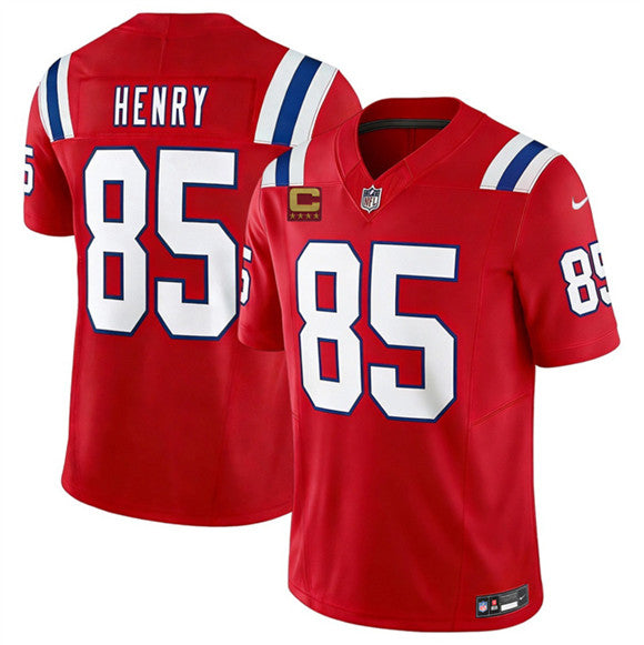 Hunter Henry New England Patriots red Vapor jersey
