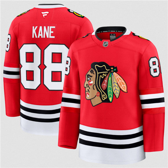Patrick Kane Chicago Blackhawks red Home jersey