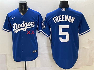 Freddie Freeman Los Angeles Dodgers royal Vapor jersey