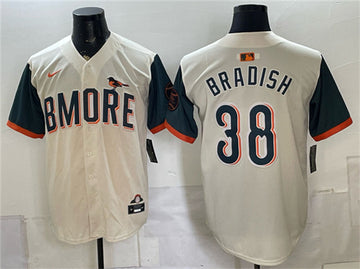 Kyle Bradish Natural Baltimore Orioles City Connect jersey