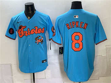 Cal Ripken Jr Baltimore Orioles blue Vapor jersey