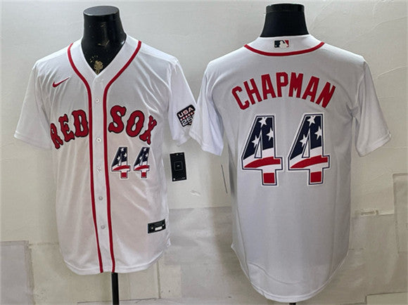 Aroldis Chapman Boston Red Sox white Home jersey
