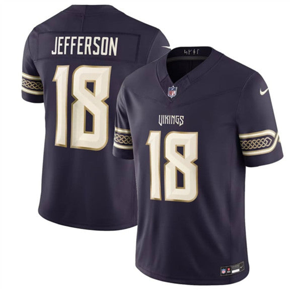 Justin Jefferson Deep Minnesota Vikings purple Limited jersey