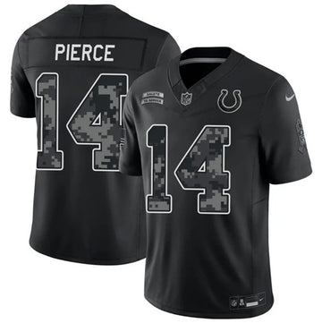 Alec Pierce Indianapolis Colts black Salute To Service jersey