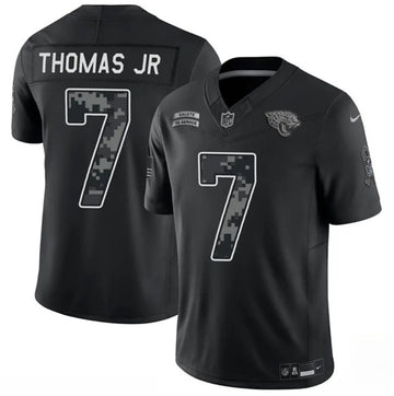 Brian Thomas Jr Jacksonville Jaguars black Salute To Service jersey