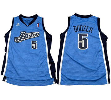 Carlos Boozer Utah Jazz blue jersey