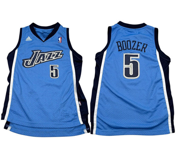 Carlos Boozer Utah Jazz blue jersey