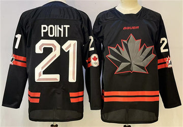 Brayden Point Team Canada black jersey