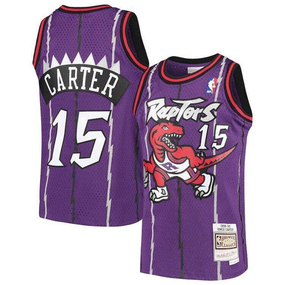 Vince Carter Toronto Raptors purple jersey