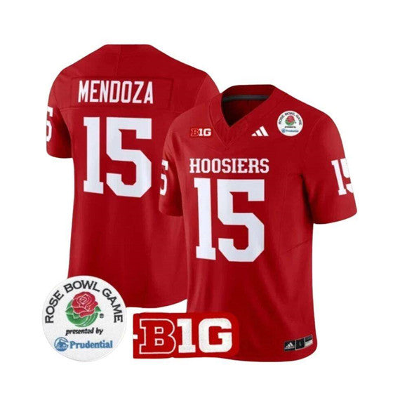 Fernando Mendoza Indiana Hoosiers red jersey