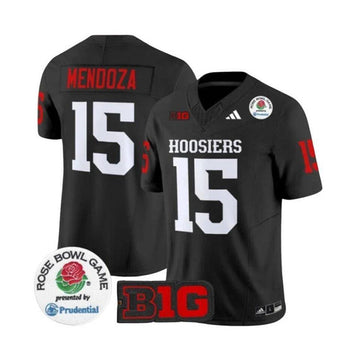 Fernando Mendoza Indiana Hoosiers black jersey