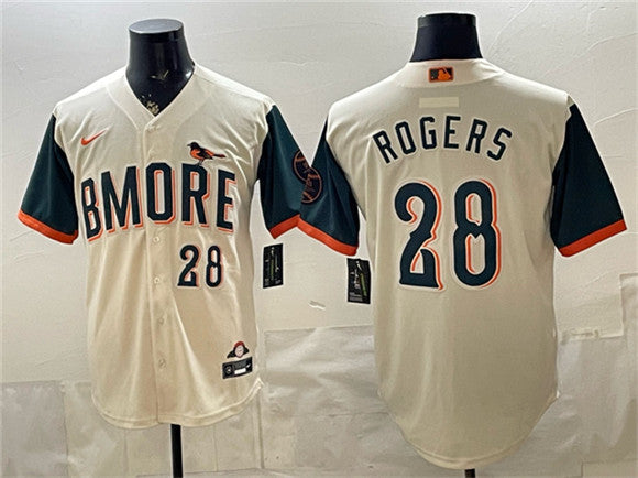 Trevor Rogers Natural Baltimore Orioles City Connect jersey