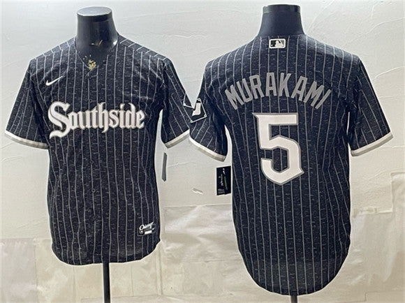 Munetaka Murakami Chicago White Sox black City Connect jersey