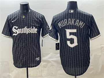 Munetaka Murakami Chicago White Sox black City Connect jersey