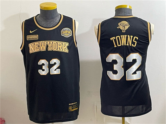Karl-Anthony Towns New York Knicks black jersey