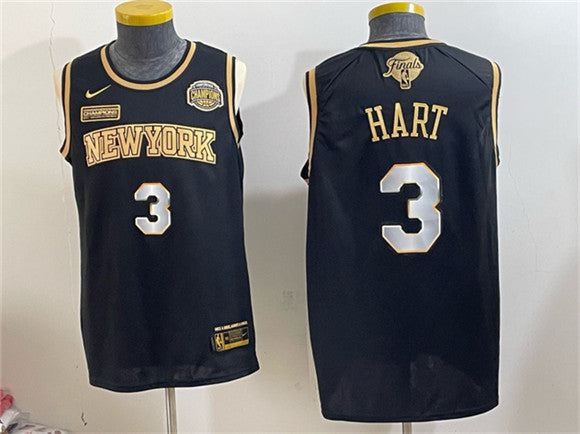 Josh Hart New York Knicks black jersey