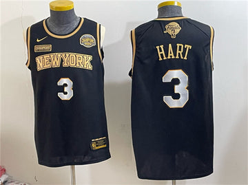Josh Hart New York Knicks black jersey