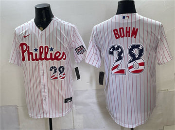 Alec Bohm Philadelphia Phillies white Home jersey
