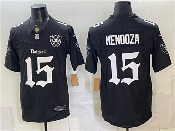 Fernando Mendoza Las Vegas Raiders black Vapor jersey