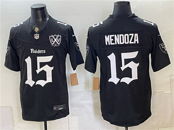Fernando Mendoza Las Vegas Raiders black Vapor jersey