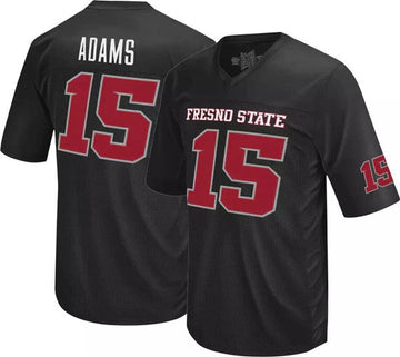 Davante Adams Fresno State Bulldogs black Game jersey