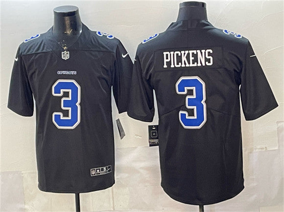 George Pickens Dallas Cowboys black Vapor jersey