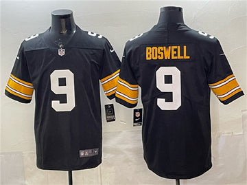 Chris Boswell Pittsburgh Steelers black Vapor jersey