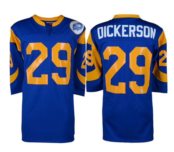 Eric Dickerson Los Angeles Rams blue Throwback jersey
