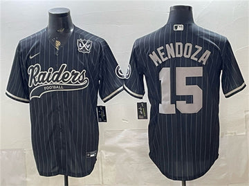 Fernando Mendoza Las Vegas Raiders black jersey