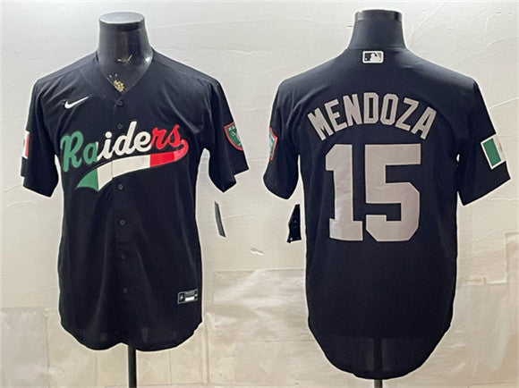 Fernando Mendoza Las Vegas Raiders black jersey