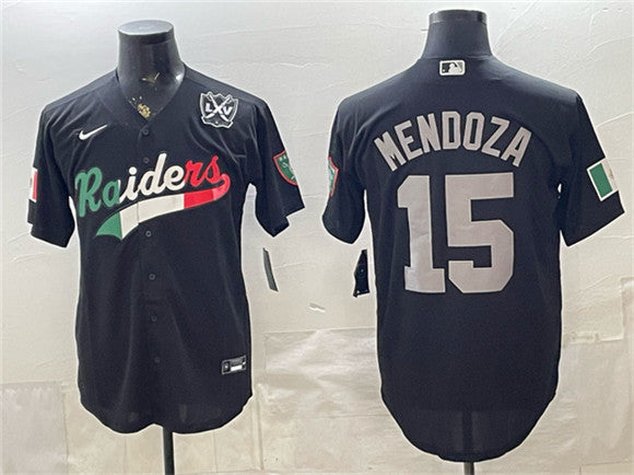 Fernando Mendoza Las Vegas Raiders black jersey